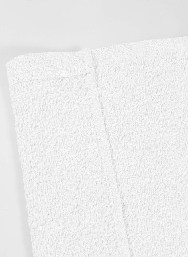ToteBagFactory Set of 24- Affordable Cheap Rally Towels White - Image 4
